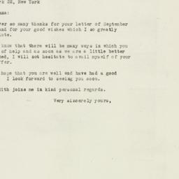 Letter: 1946 September 21