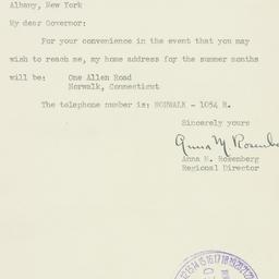 Letter: 1937 July 6
