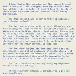 Letter: 1951 April 5