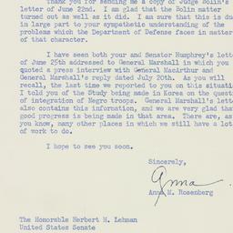 Letter: 1951 July 23