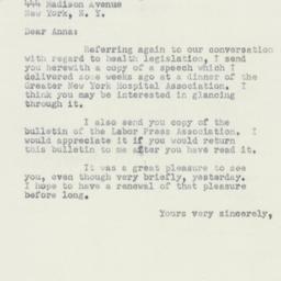 Letter: 1950 June 3