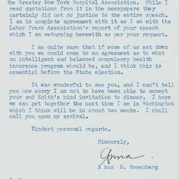 Letter: 1950 June 9