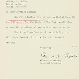 Letter: 1942 November 25