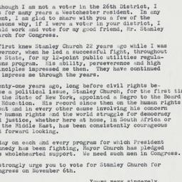 Letter: 1962 October 30