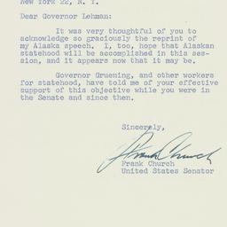 Letter: 1958 May 23