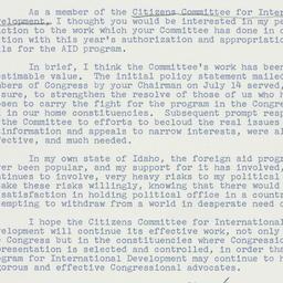 Letter: 1961 October 18