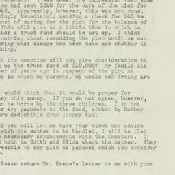 Letter: 1948 October 1