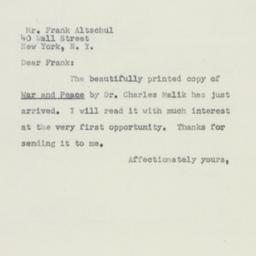 Letter: 1950 May 4