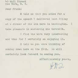 Letter: 1950 February 2