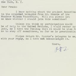 Letter: 1950 November 24