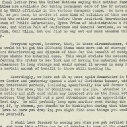 Letter: 1949 December 16