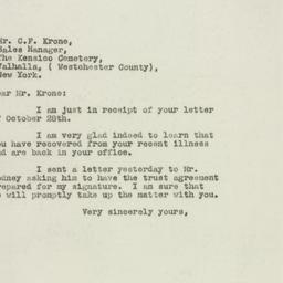 Letter: 1948 October 29