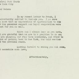 Letter: 1949 November 30