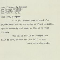 Letter: 1951 January 29