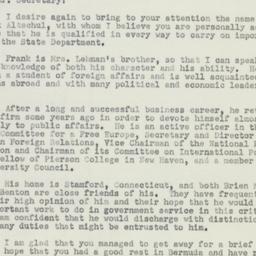 Letter: 1951 March 14