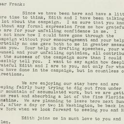 Letter: 1949 November 25