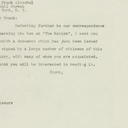 Letter: 1948 October 11