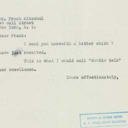 Letter: 1951 April 10