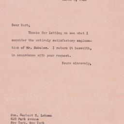 Letter: 1948 March 8