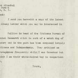 Letter: 1947 August 6
