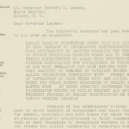 Letter: 1932 December 3