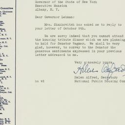 Letter: 1937 October 14