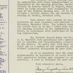Letter: 1937 October 7
