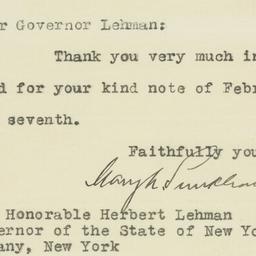 Letter: 1942 February 2