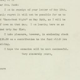 Letter: 1948 May 12