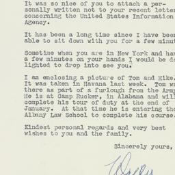 Letter: 1956 June 4