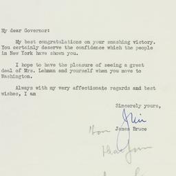Letter: 1949 November 14