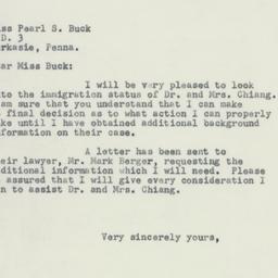 Letter: 1955 June 21