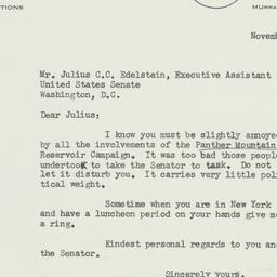 Letter: 1955 November 14