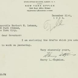 Letter: 1932 December 21