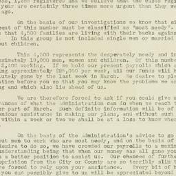 Letter: 1932 March 3