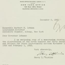 Letter: 1932 December 5