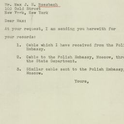Letter: 1945 February 26