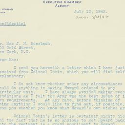 Letter: 1942 July 13