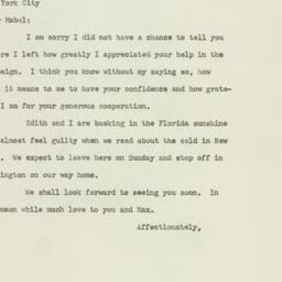 Letter: 1949 November 28