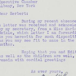 Letter: 1939 January 26