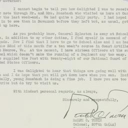 Letter: 1941 May 10