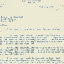 Letter: 1942 July 16