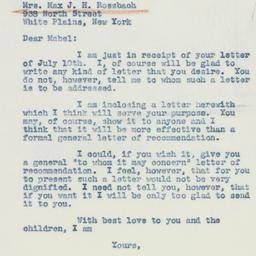 Letter: 1941 July 18