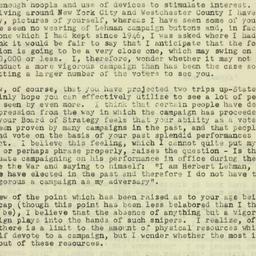 Letter: 1949 October 11