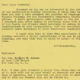 Letter: 1949 September 16
