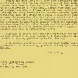 Letter: 1949 September 7