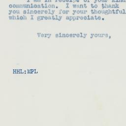 Letter: 1937 August 9