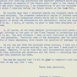 Letter: 1956 February 17