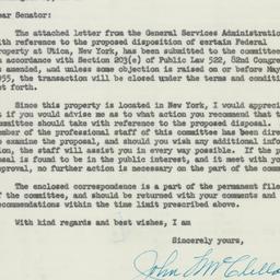 Letter: 1955 April 23