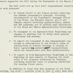 Memorandum: 1953 January 27